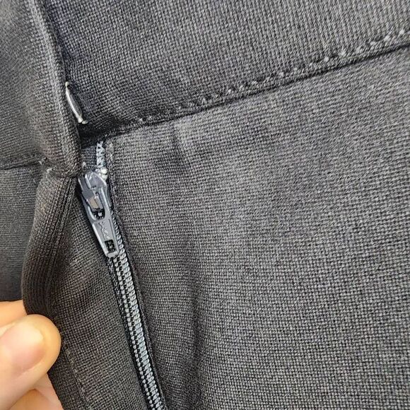 Talbots NWT Black Dress Pants Size 6P Thick Knit - Picture 5 of 9